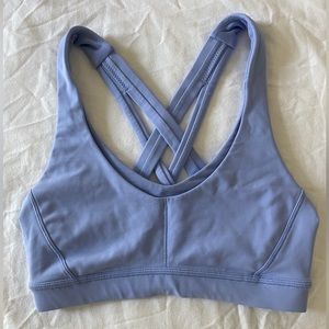Lululemon Blue Sports Bra - Size 0